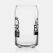 Funny Biere o Clock Wortart Dosenglas (Links)