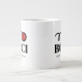 Funny Big Boccer Kaffee Tasse für Bocciaspieler (Vorderseite)
