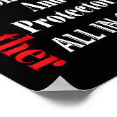 Funny Big Brother Definition Birthday Men Teens Yo Poster (Ecke)