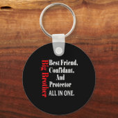 Funny Big Brother Definition Birthday Men Teens Yo Schlüsselanhänger (Vorderseite)