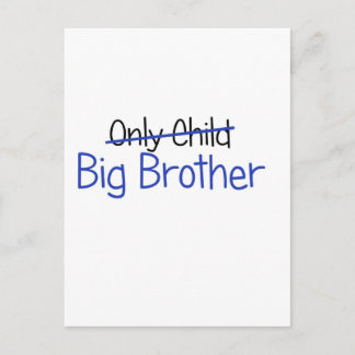 Funny Big Brother Design Postkarte