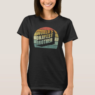 Funny Big Brother Sister Gift Idee Welten Token T-Shirt