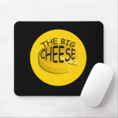 Funny Big Cheese Boss Mousepad (Mit Mouse)