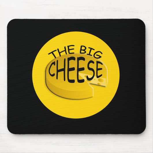 Funny Big Cheese Boss Mousepad (Vorne)