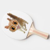 Funny Big Eye d Kitty Cat Tischtennis Schläger (Seitenansicht)