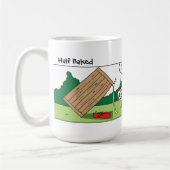 Funny Big Foot Caught Kaffeetasse (Links)
