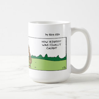 Funny Big Foot Caught Kaffeetasse