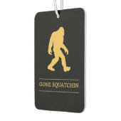 Funny Big Foot Gone Squatchin Sasquatch Autolufterfrischer (Links)