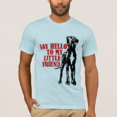 Funny big Great Dane Men Fashion T-Shirt (Vorderseite)