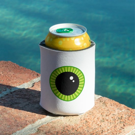 Funny Big Green Eyeball Dosenkühler (In Situ Pool)