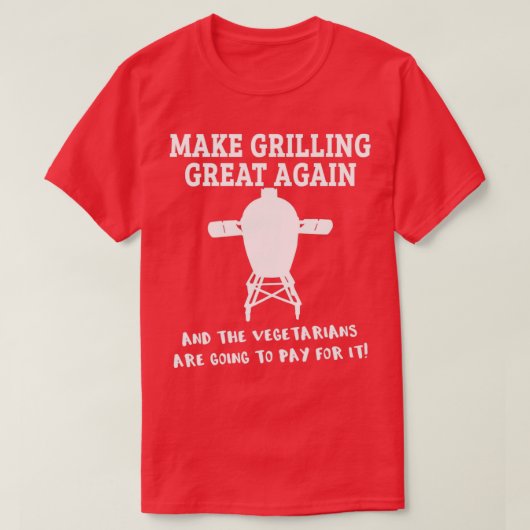 Funny Big Green Grillen Pit Egg Smoker Pitmaster G T-Shirt (Design vorne)