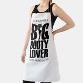 FUNNY Big Hintern Lover auf White Schürze (InSitu)