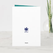 Funny Big Kahuna Tiki Maske Vatertag Karte (Rückseite)