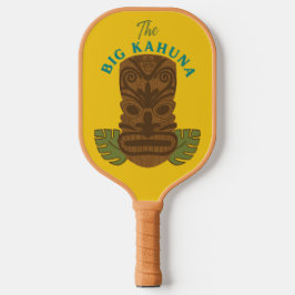 Funny Big Kahuna Tiki Maske Vatertag Pickleball Schläger