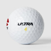 Funny Big Kiss Novelty Golf Balls Golfball (Logo)