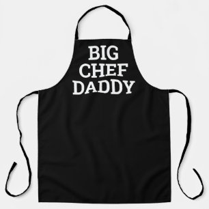 Funny Big Koch Daddy Black Cooking Schürze
