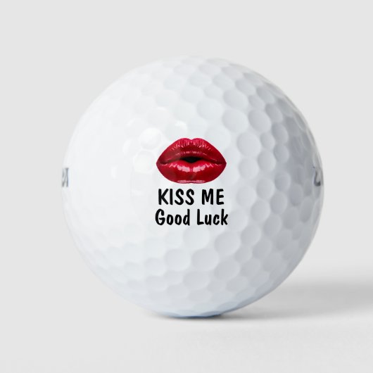 Funny Big Lips Neue Golf Balls Golfball (Vorderseite)