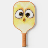 Funny Big Mit Augen Chicken Pickleball Paddle Cart (Vorderseite)