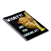 Funny Big Mit Augen Tarsier Was Sie sehen Notizblock (Rechte Seite)