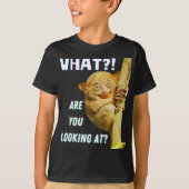 Funny Big Mit Augen Tarsier Was Sie sehen T-Shirt (Vorderseite)