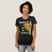 Funny Big Mit Augen Tarsier Was Sie sehen T-Shirt (Vorne ganz)