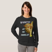 Funny Big Mit Augen Tarsier Was Sie sehen T-Shirt (Vorne ganz)