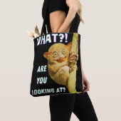 Funny Big Mit Augen Tarsier Was Sie sehen Tasche (Von Nahem)