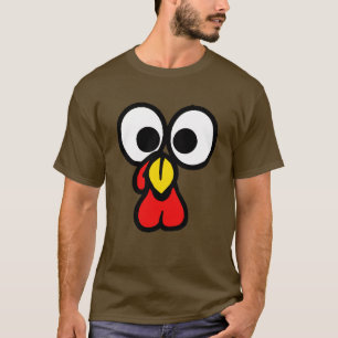 Funny Big Mit Augen Türkei vor Erntedank T-Shirt