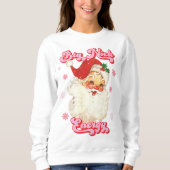 Funny Big Nick Energy Christmas Party Sweatshirt (Vorderseite)