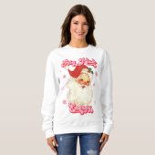Funny Big Nick Energy Christmas Party Sweatshirt (Vorne ganz)