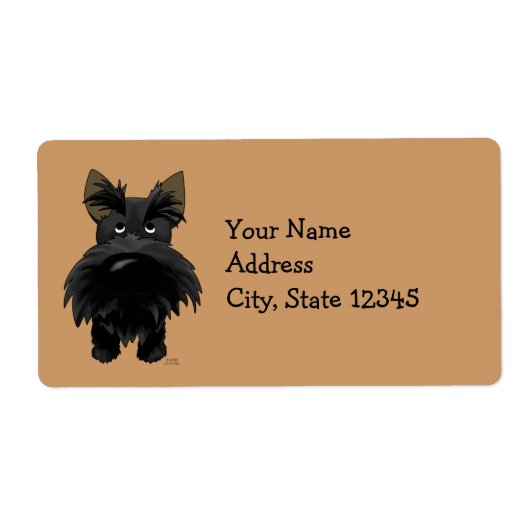 Funny Big Nose Scottie (Vorne)