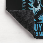 Funny Bigfoot A Guy Like Me Is Hard To Forest Find Mousepad (Ecke)