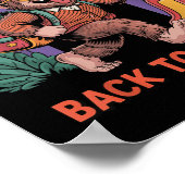 Funny Bigfoot Back To School Kid Bigfoot Backpack Poster (Ecke)