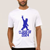 Funny Bigfoot Class von 2024 - Abschluss 2024 T-Shirt (Vorderseite)