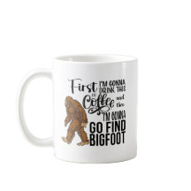 Funny Bigfoot Coffee Tasse