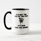 Funny Bigfoot Coffee Tasse für Sasquatch glaubver (Links)