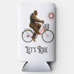 Funny Bigfoot Cycling, Lass's Ride Selters Dosenkühler