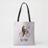 Funny Bigfoot Cycling, Lass's Ride Tasche (Vorderseite)