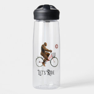 Funny Bigfoot Cycling, Lass's Ride Trinkflasche