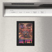 Funny Bigfoot Feet Meme Magnet (In Situ (Geschirrspüler))