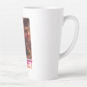 Funny Bigfoot Feet Meme Milchtasse (Rechts)