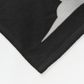 Funny Bigfoot Flying Into Space With Stars And Cos Fleecedecke (Ecke)