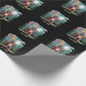 Funny Bigfoot Geburtstagsparty Bash Ballons Geschenkpapier (Ecke)