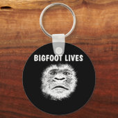 Funny Bigfoot Geschenke Schlüsselanhänger (Vorderseite)