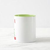 Funny Bigfoot glaube ich an Weihnachten Tasse (Zentrum)