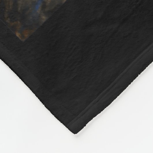 Funny Bigfoot Graphic Van Gogh Style Sasquatch Sta Fleecedecke (Ecke)