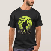 Funny Bigfoot Halloween T-Shirt (Vorderseite)