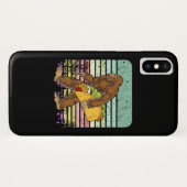 Funny Bigfoot Holding A Taco Case-Mate iPhone Hülle (Rückseite (Horizontal))