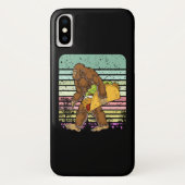 Funny Bigfoot Holding A Taco Case-Mate iPhone Hülle (Rückseite)
