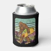 Funny Bigfoot Holding A Taco Dosenkühler (Kanne Vorderseite)